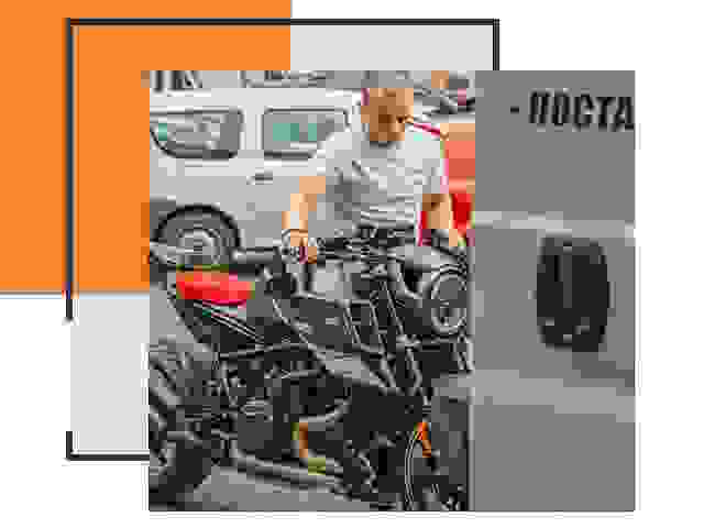 Перевозка мотоцикла по России - Услуги Перевозка-Шрп